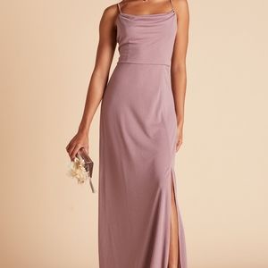 Like New Birdy Grey Ash Dress in Dark Mauve